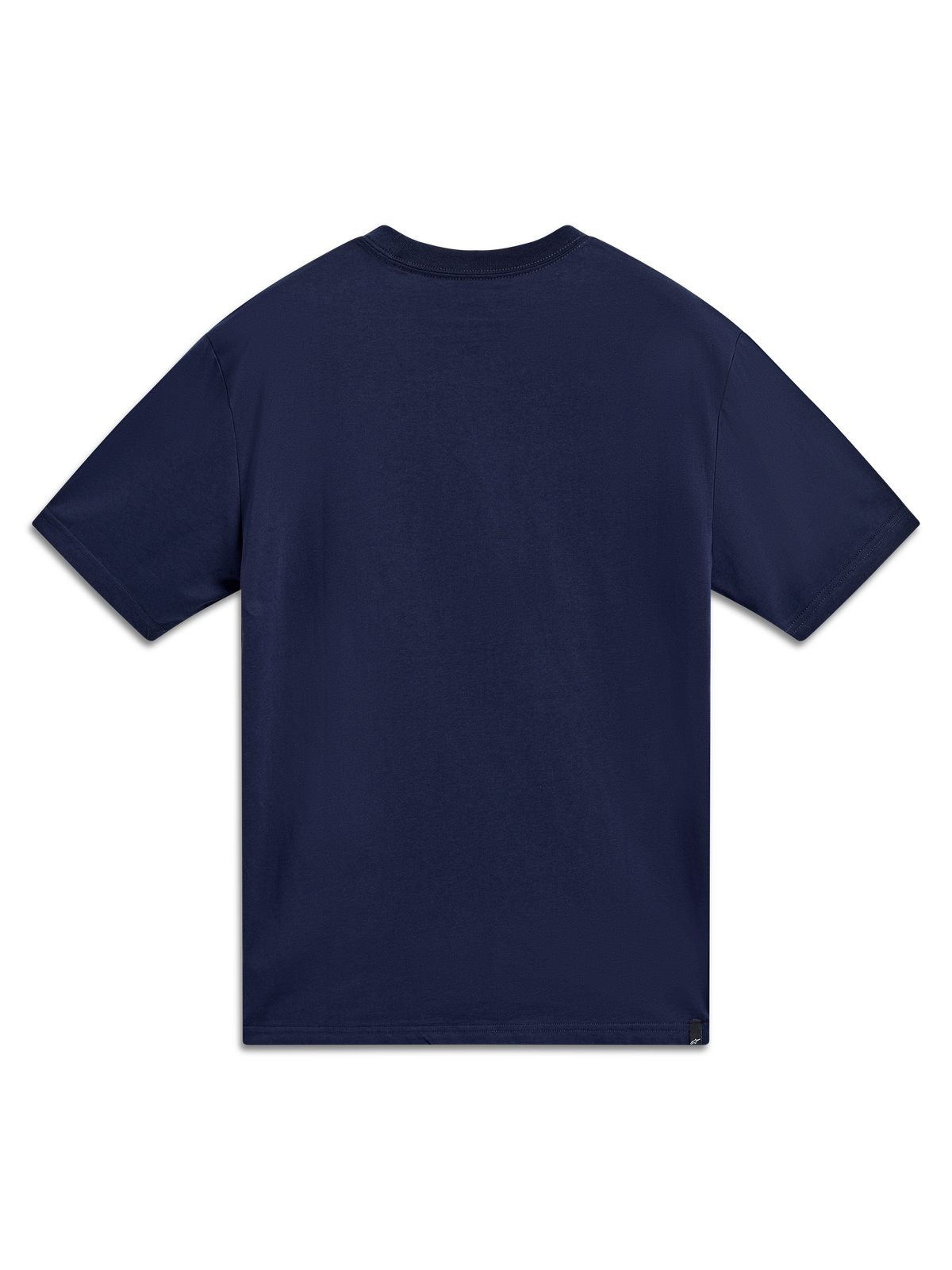 Alpinestars Ageless 2.0 CSF Tee, t-shirt de manga curta em azul-marinho, mistura de algodão e poliéster, vista traseira