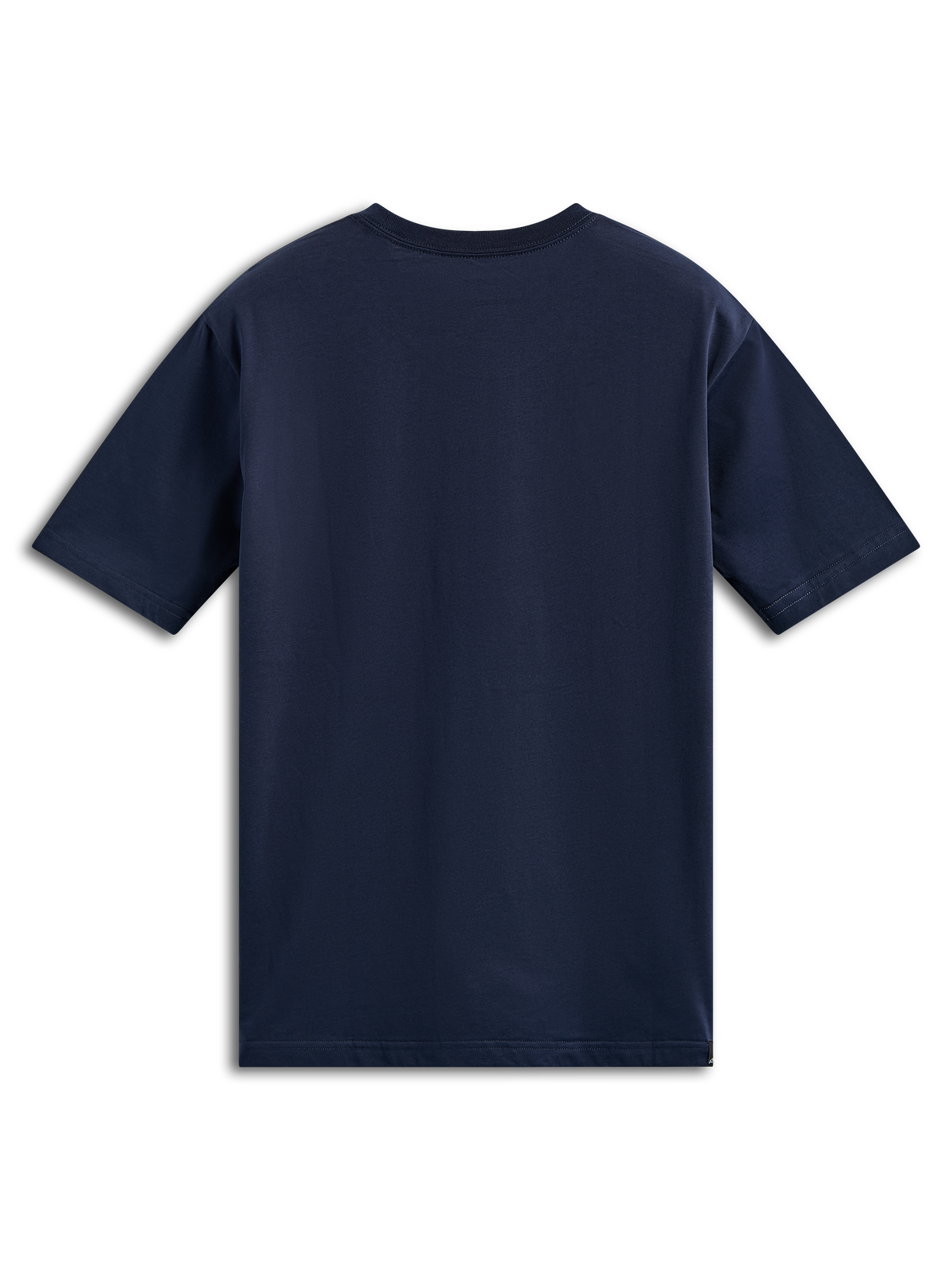 Alpinestars Noka CSF Tee, t-shirt de manga curta, azul-marinho, vista traseira, design minimalista liso, roupa desportiva casual