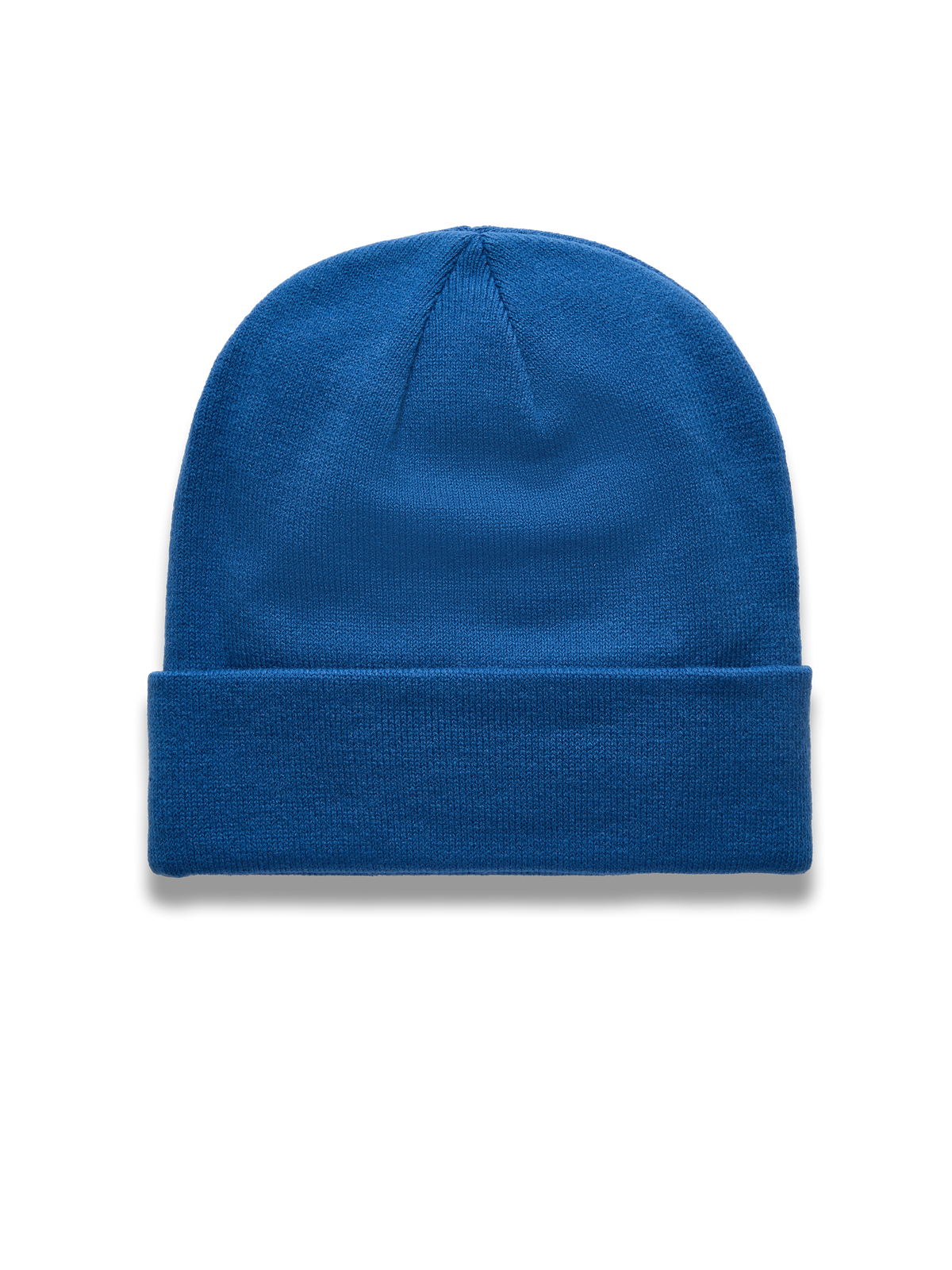 Alpinestars Augment Cuff, gorro de malha azul em ponto jersey, ajuste profundo e bainha dobrada, estilo sportswear.
