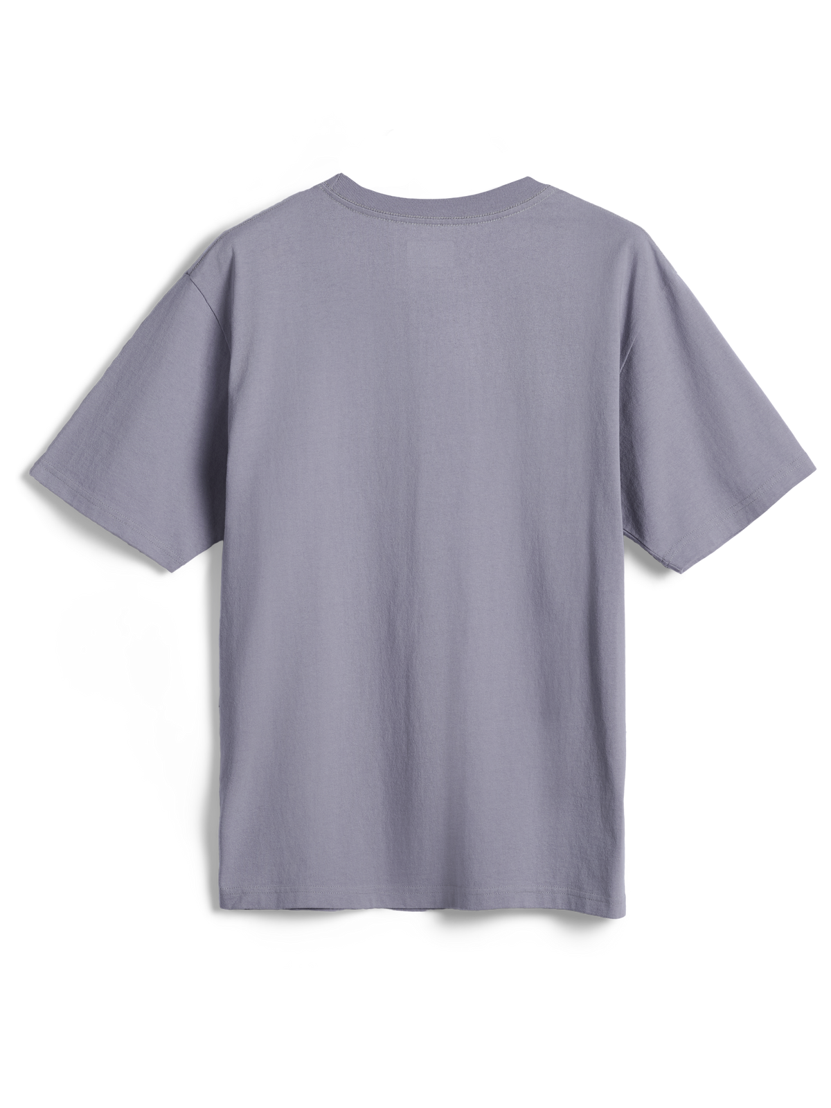Alpinestars Essentials Ageless SS Tee, t-shirt de manga curta, prateada, vista traseira, design simples, corte descontraído, streetwear casual em algodão orgânico