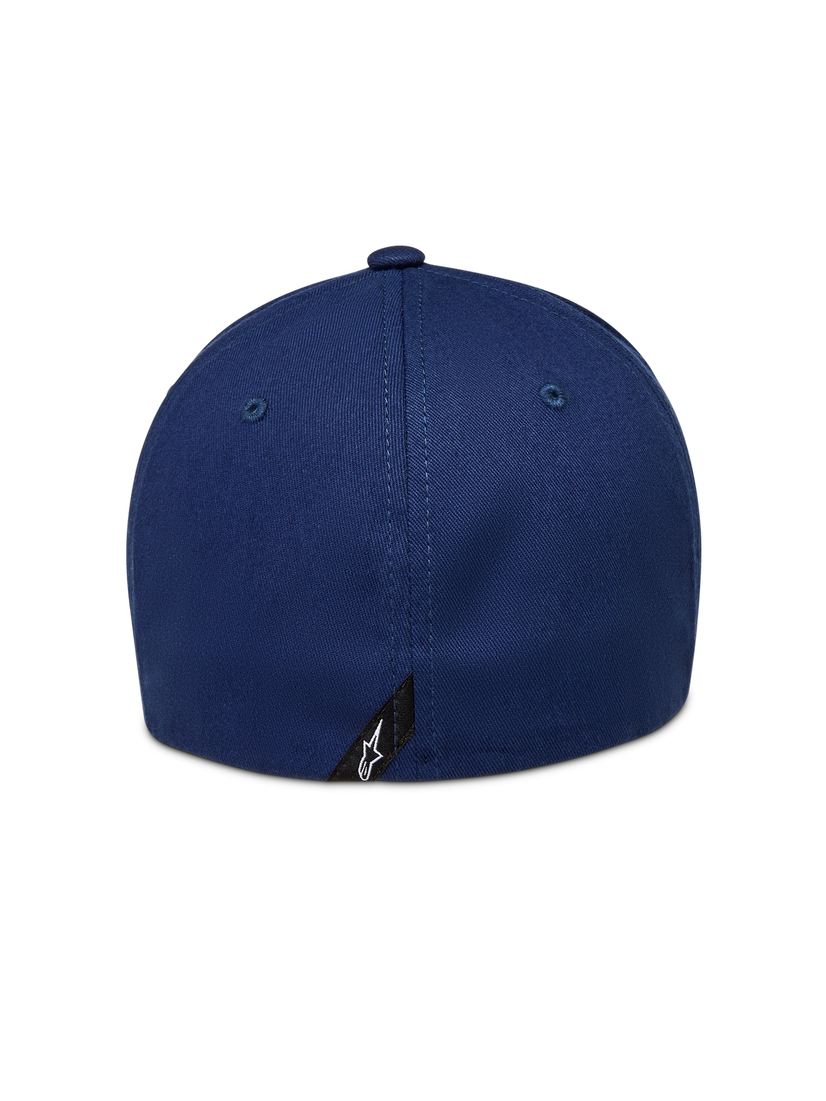 Alpinestars Arclight Chapéu, boné azul-marinho, vista traseira com design flex back e pequena etiqueta Astars.