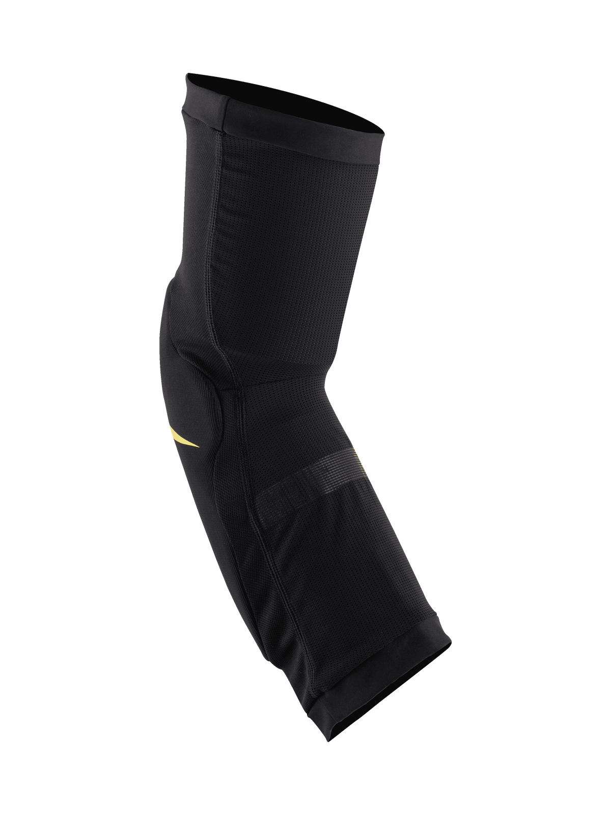 Joelheiras Alpinestars Paragon Plus, preto e amarelo ácido, protetor de joelho leve de calçar com malha elástica respirável, design ergonómico pré-moldado para proteção em BTT e todo-o-terreno