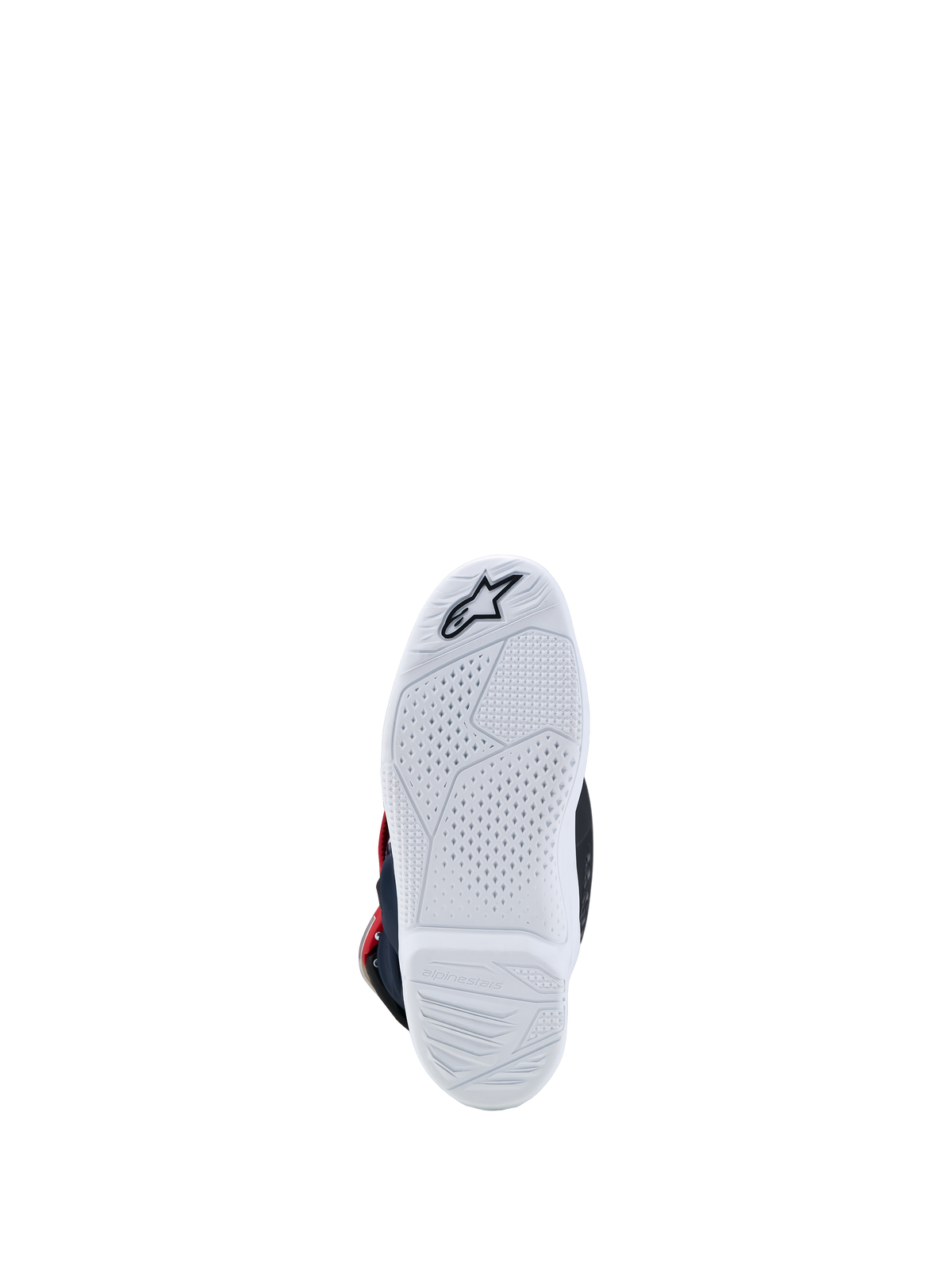 Alpinestars Tech 7S Jovem, botas de motocross para jovens, sola branca substituível de alta aderência e tração