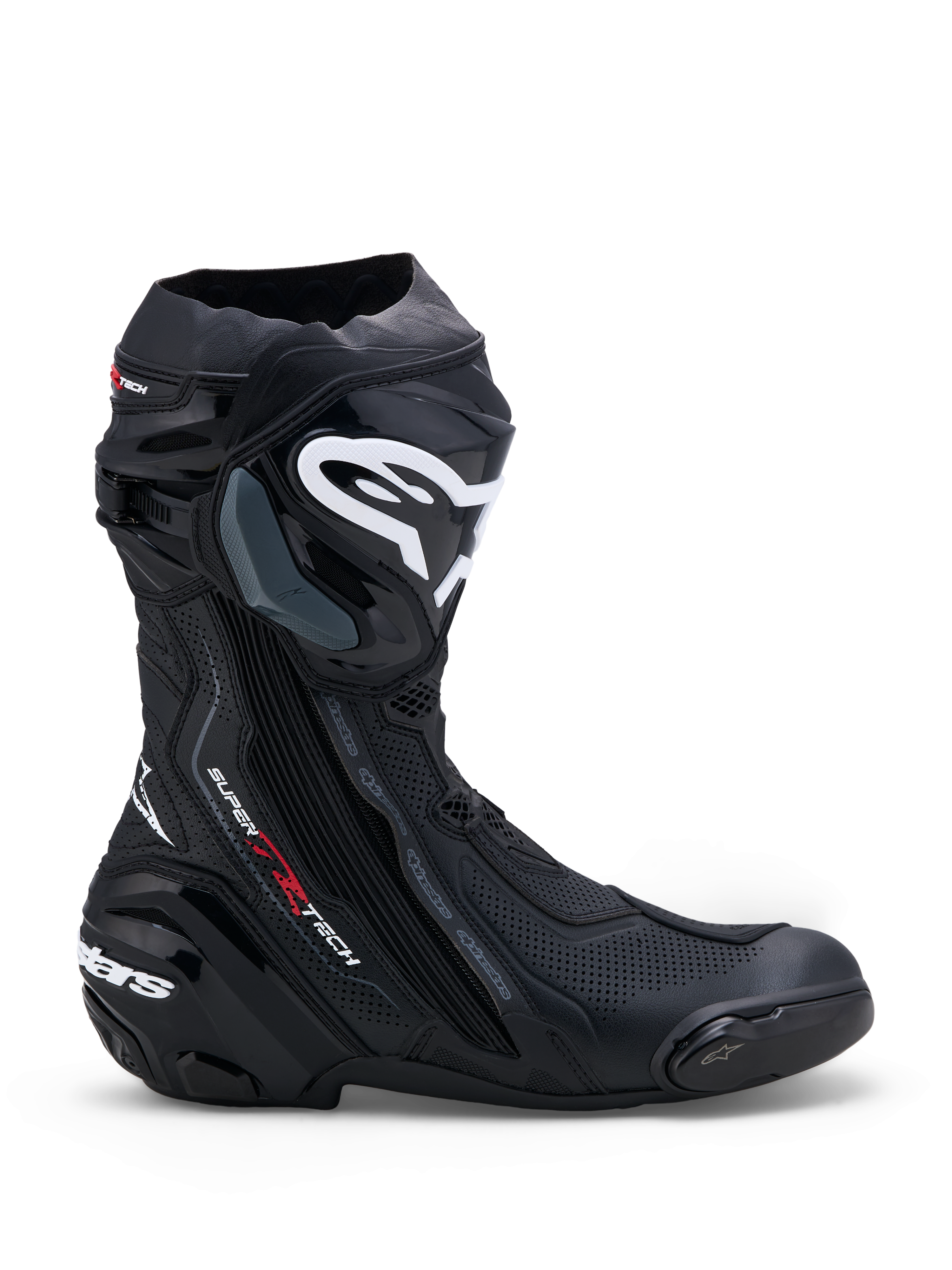 Supertech R Vented - Botas Motociclismo Preto | Alpinestars®