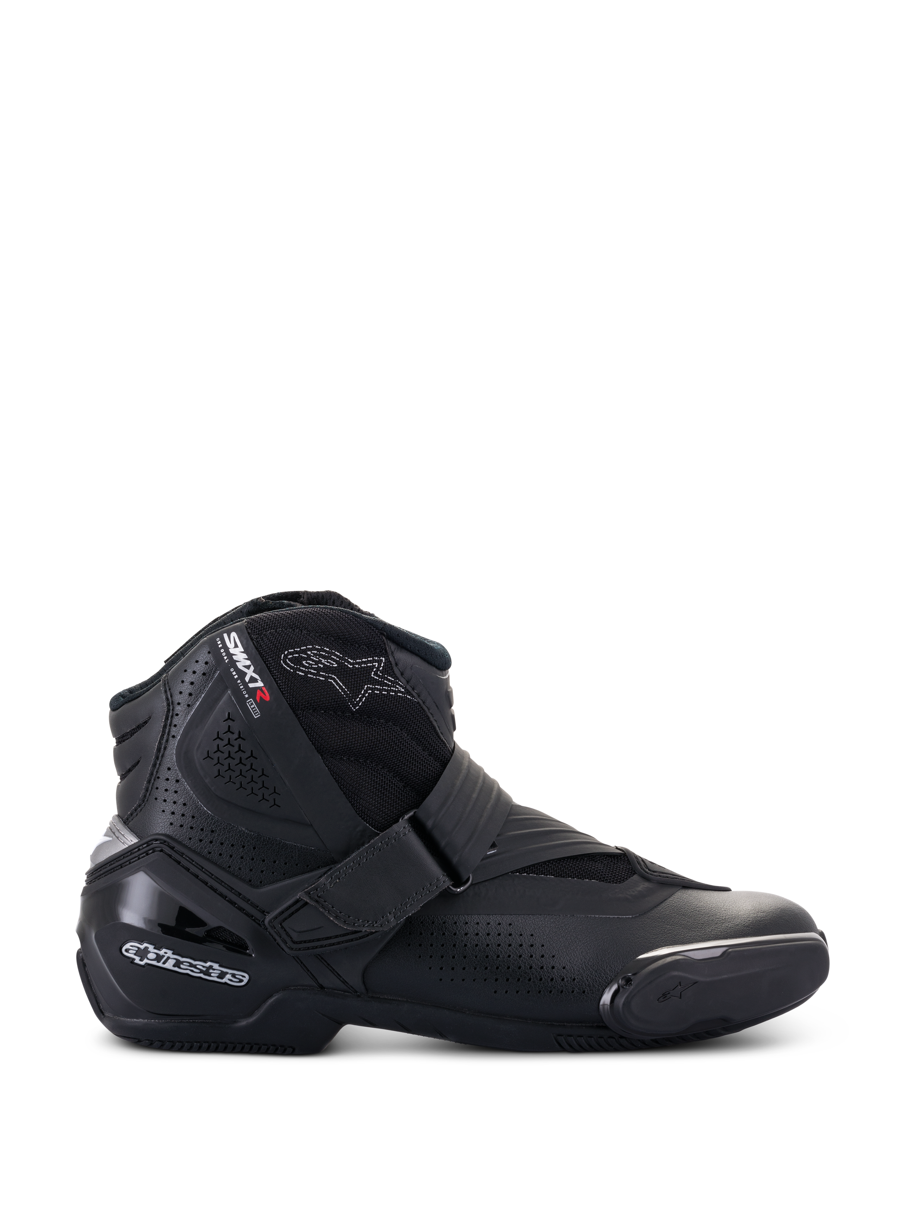 SMX-1 R V2 Vented - Black Motorcycle Boots | Alpinestars®