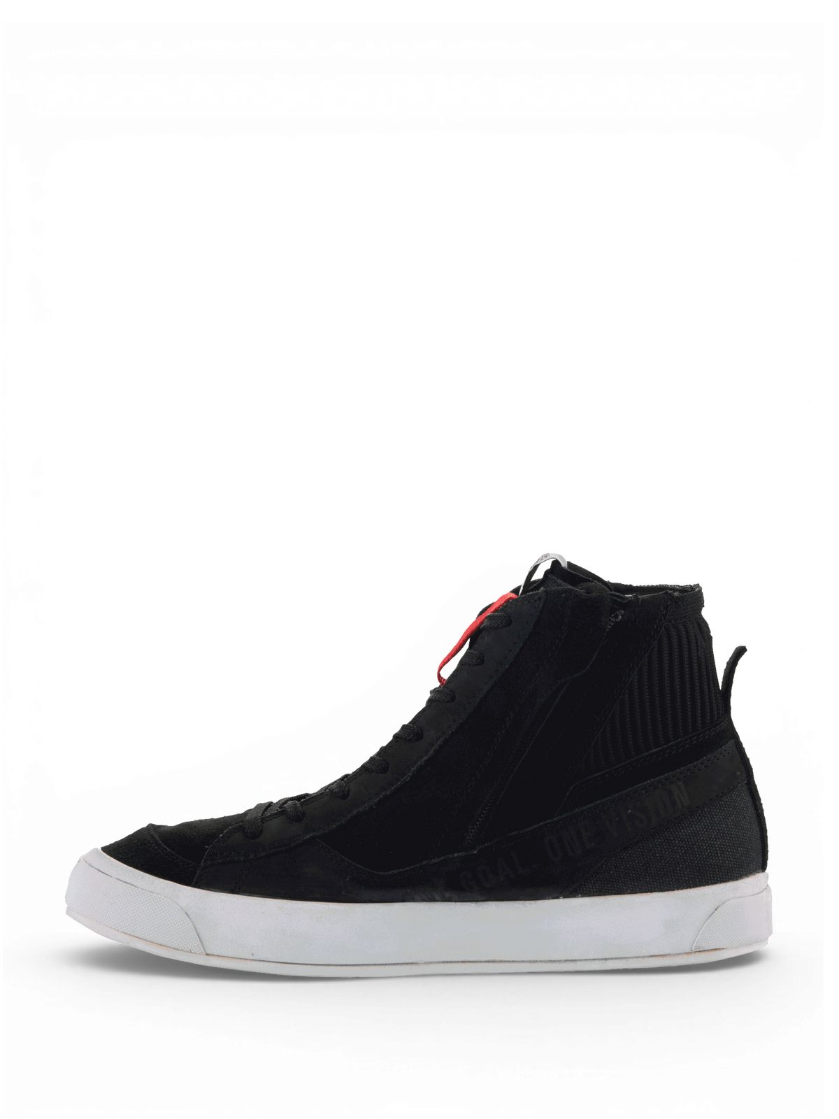 Alpinestars Sapatos Stated, sapatos de moto urbanos para homem, pretos e brancos, estilo sapatilha de skate em camurça e lona, sola vulcanizada, certificados CE