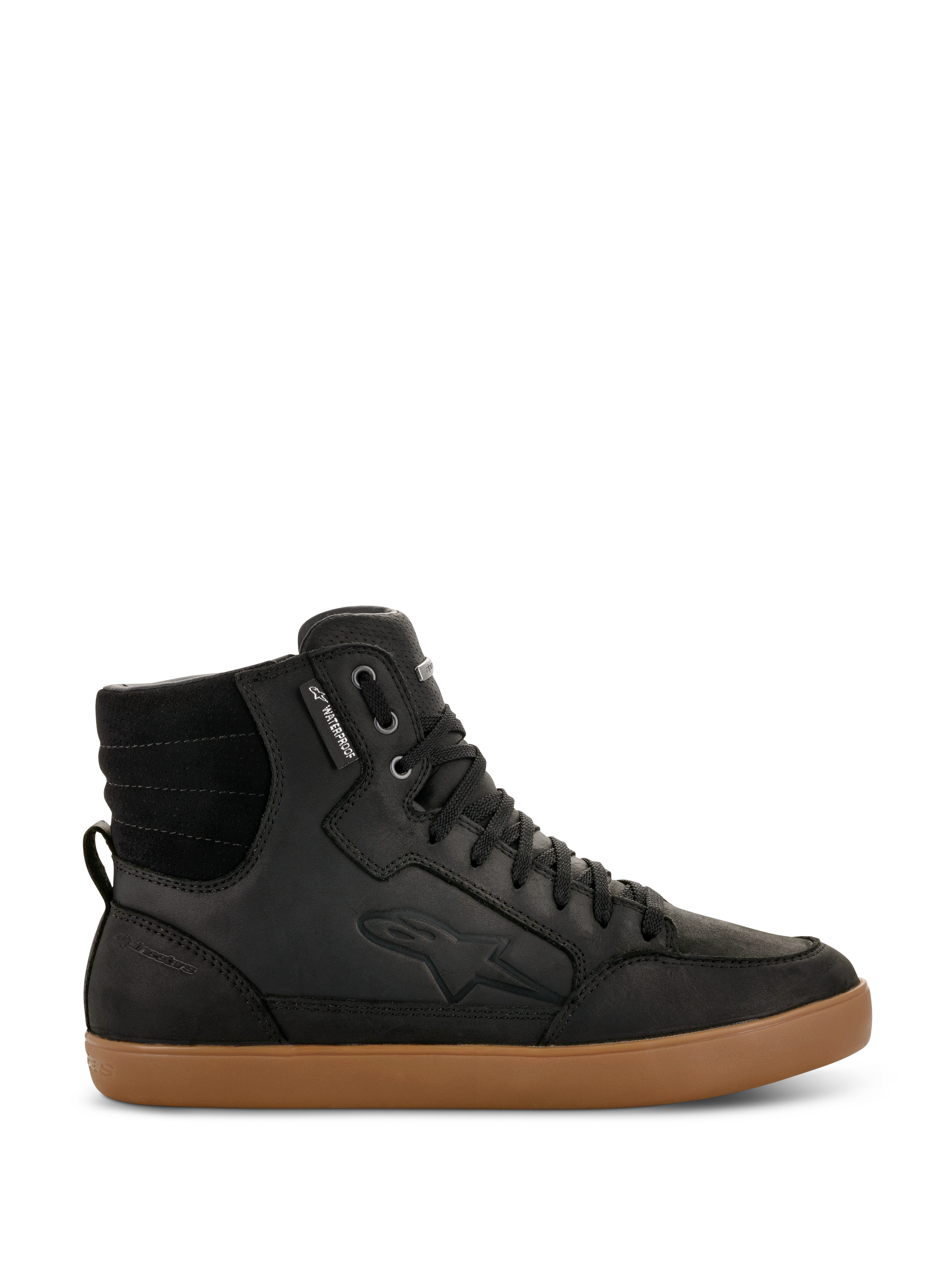 J-6 Waterproof - Black Motorcycle Shoes | Alpinestars®