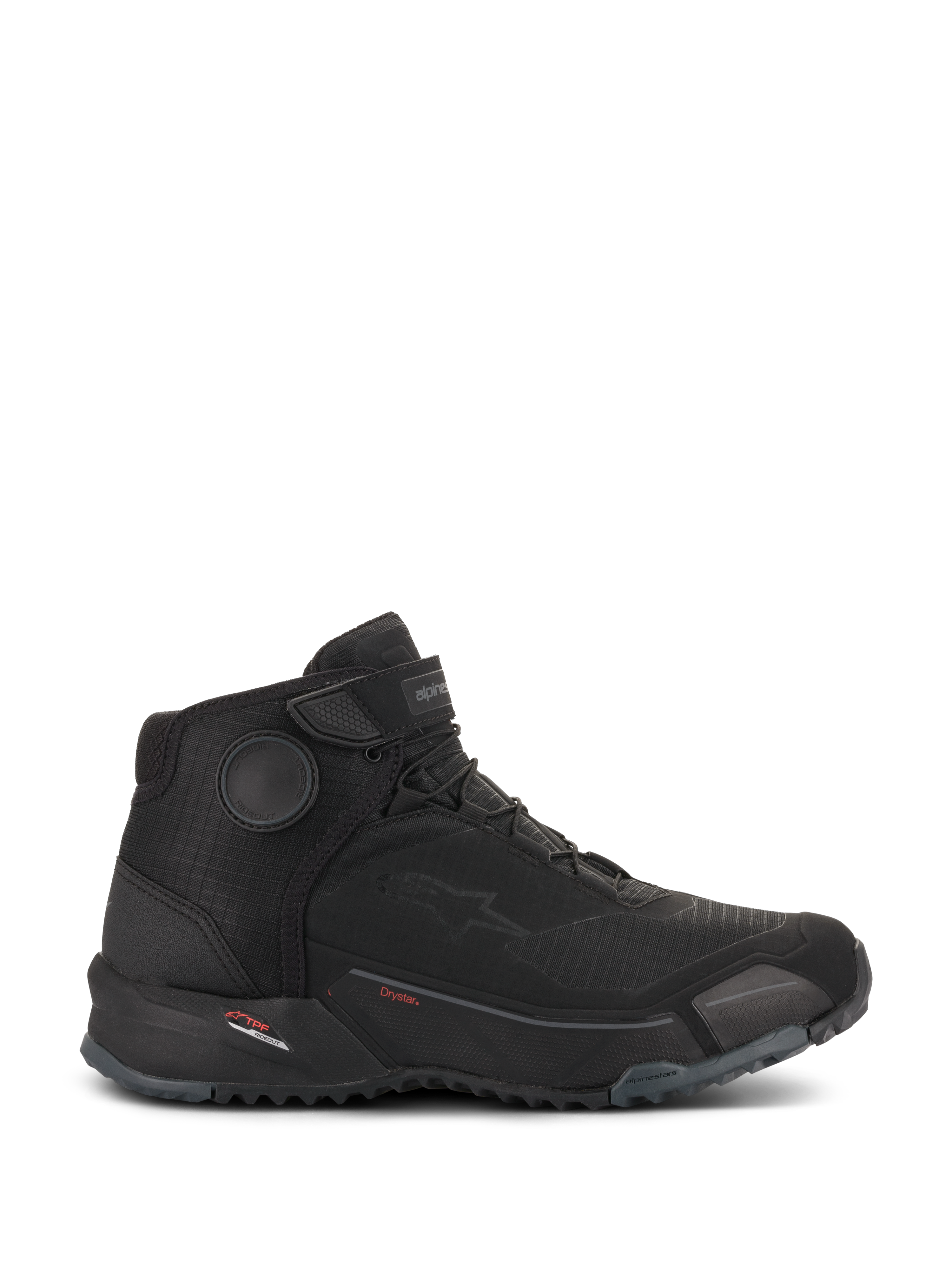 Alpinestars cr-x drystar ブラック ハイカット靴 CR-X Drystar® - Black Motorcycle Shoes | Alpinestars®
