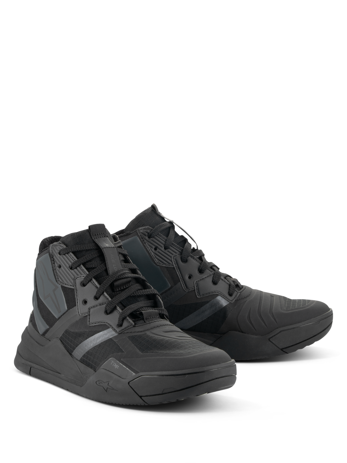 Alpinestars Speedflight Shoes, sapatos de performance para motociclismo, pretos, sapatilhas de estilo street-sport com parte superior em ripstop, painéis sem costuras e sola protetora robusta, calçado urbano para motociclismo