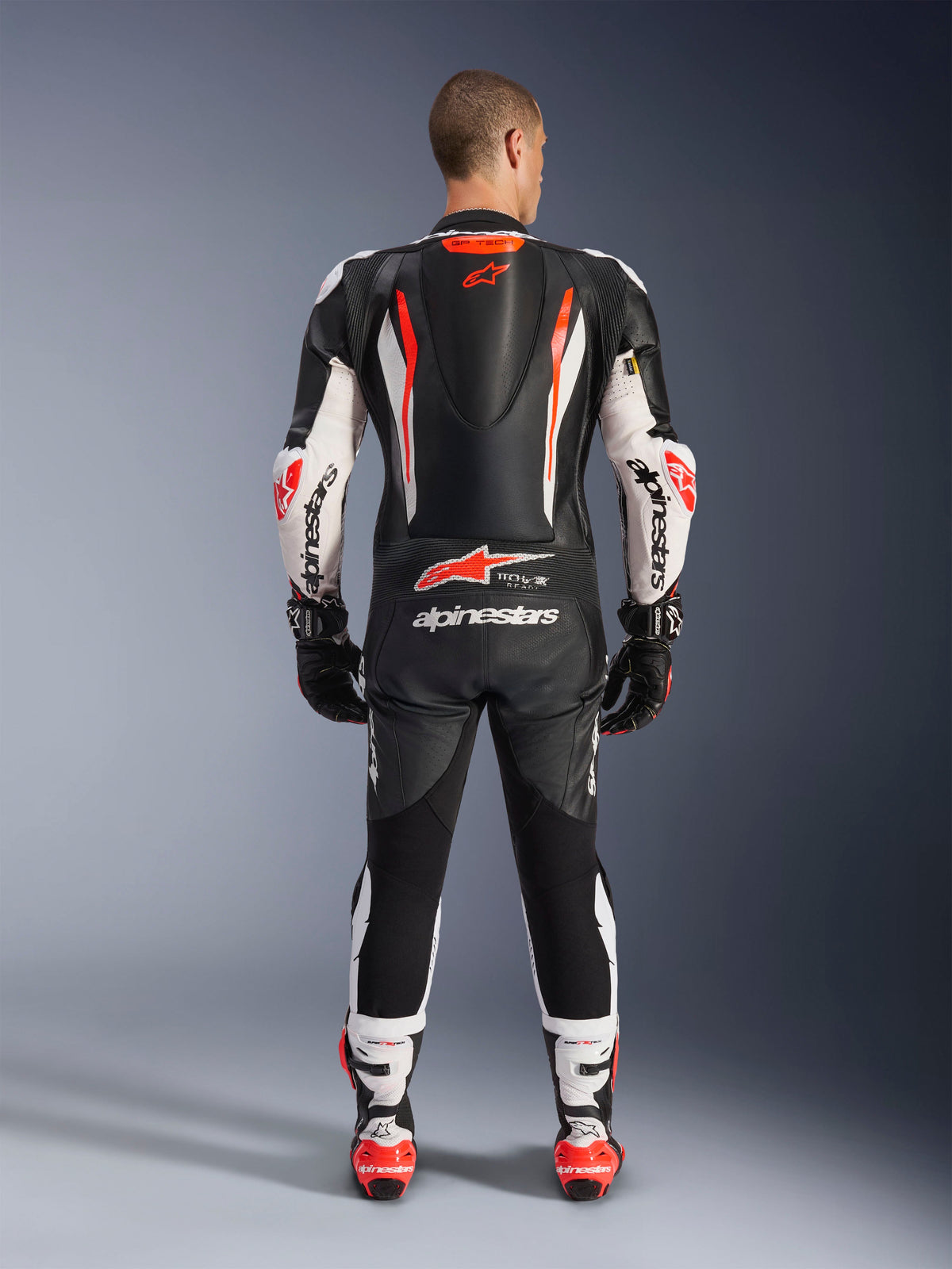 Macacão De Couro GP Tech V5 1 Peça