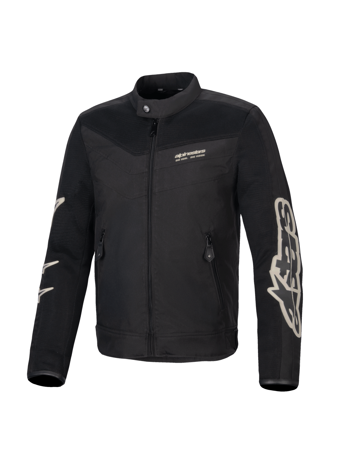 Alpinestars Jaqueta T-Dyno Air, casaco de moto têxtil para homem, preto, com construção ventilada em malha 3D e proteções CE