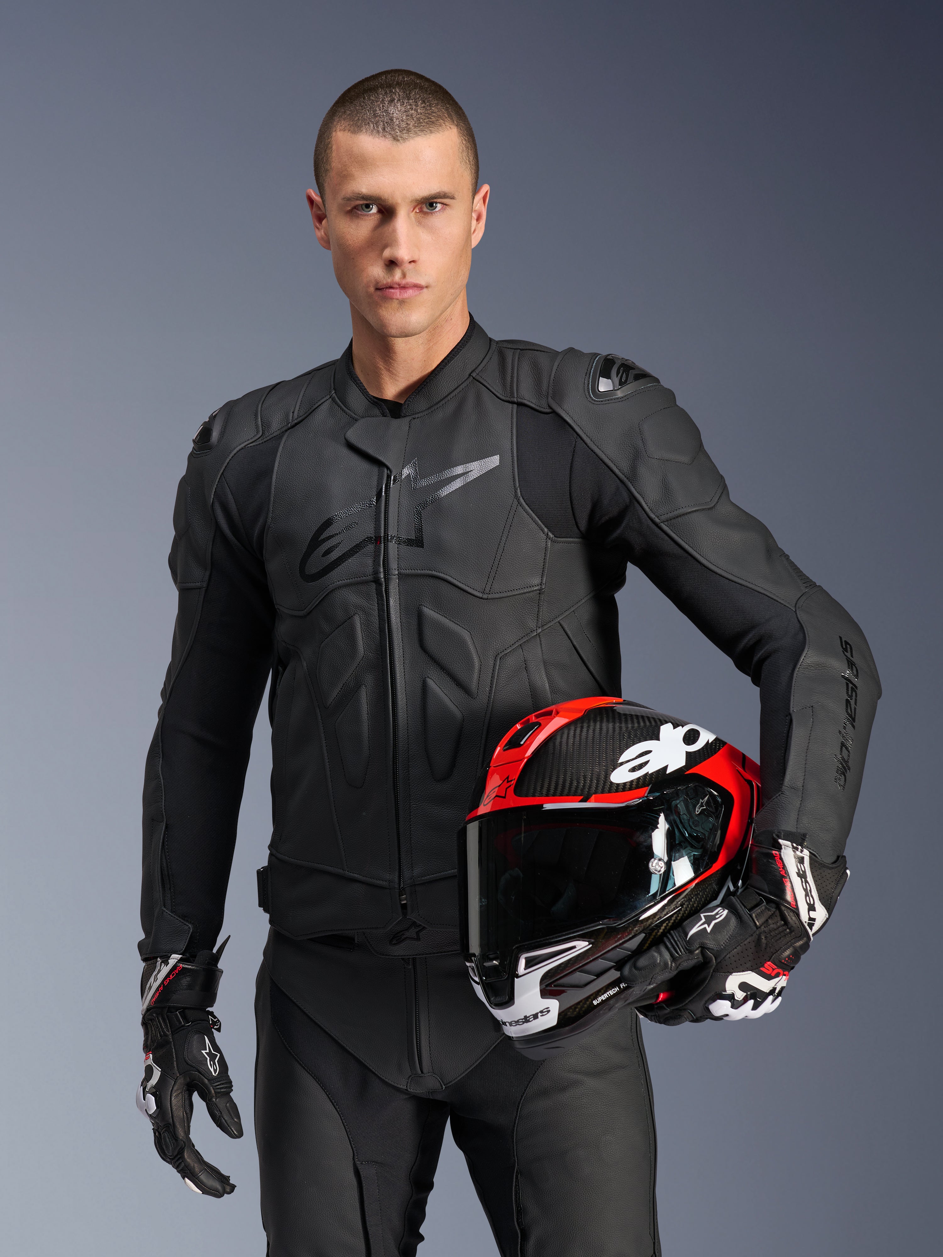 Dusk - Black Motorcycle Jacket | Alpinestars®