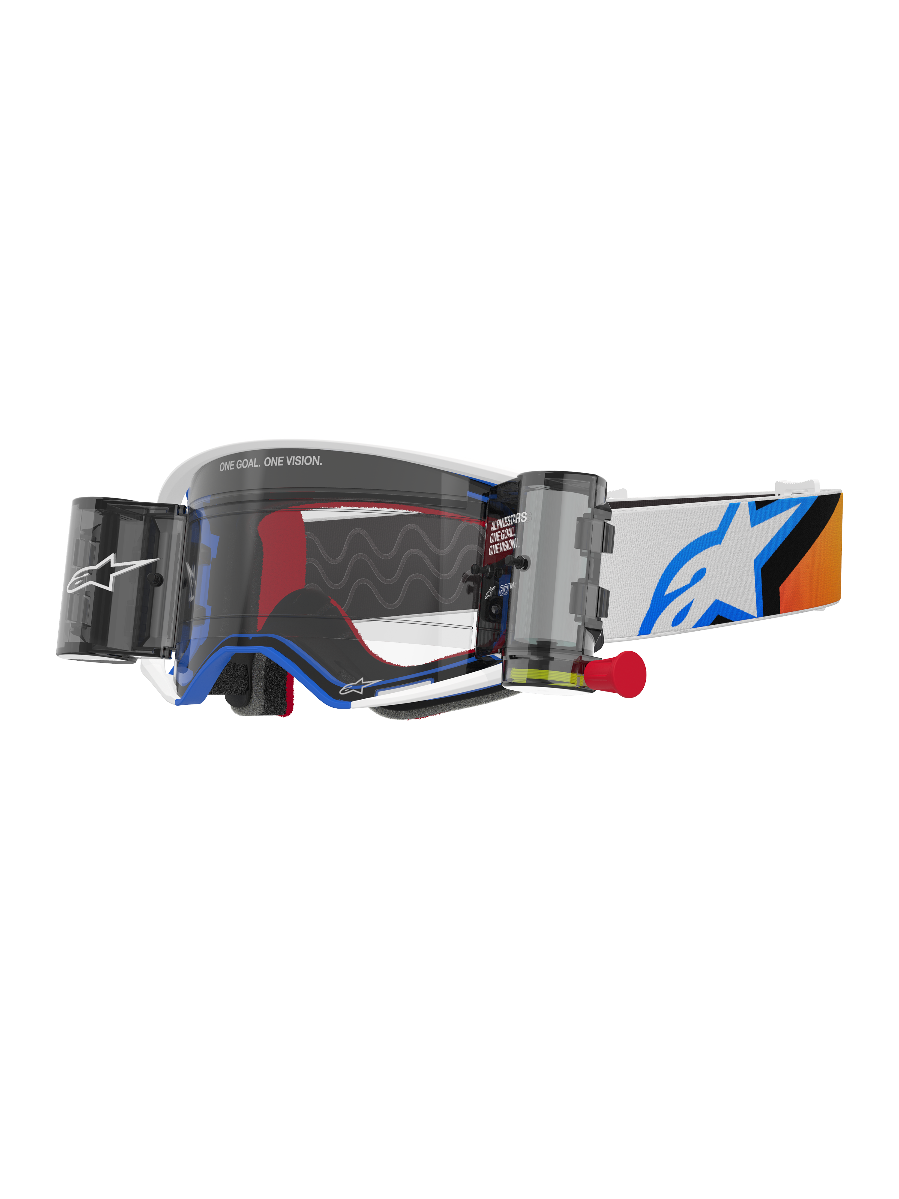 mx roll off goggles One Size / Blue Orange Clear Accessory size:6.5 Gear Tooth Sensors Enable product::in_production 2010 standard.