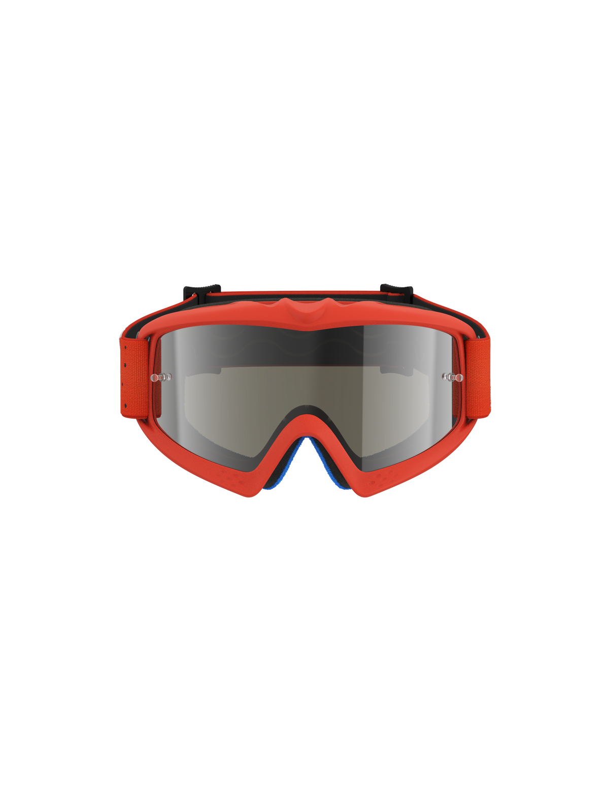 Alpinestars Óculos Vision Vesta Jovem, óculos de motocross para jovens, cor de laranja com lente prateada espelhada anti-embaciamento