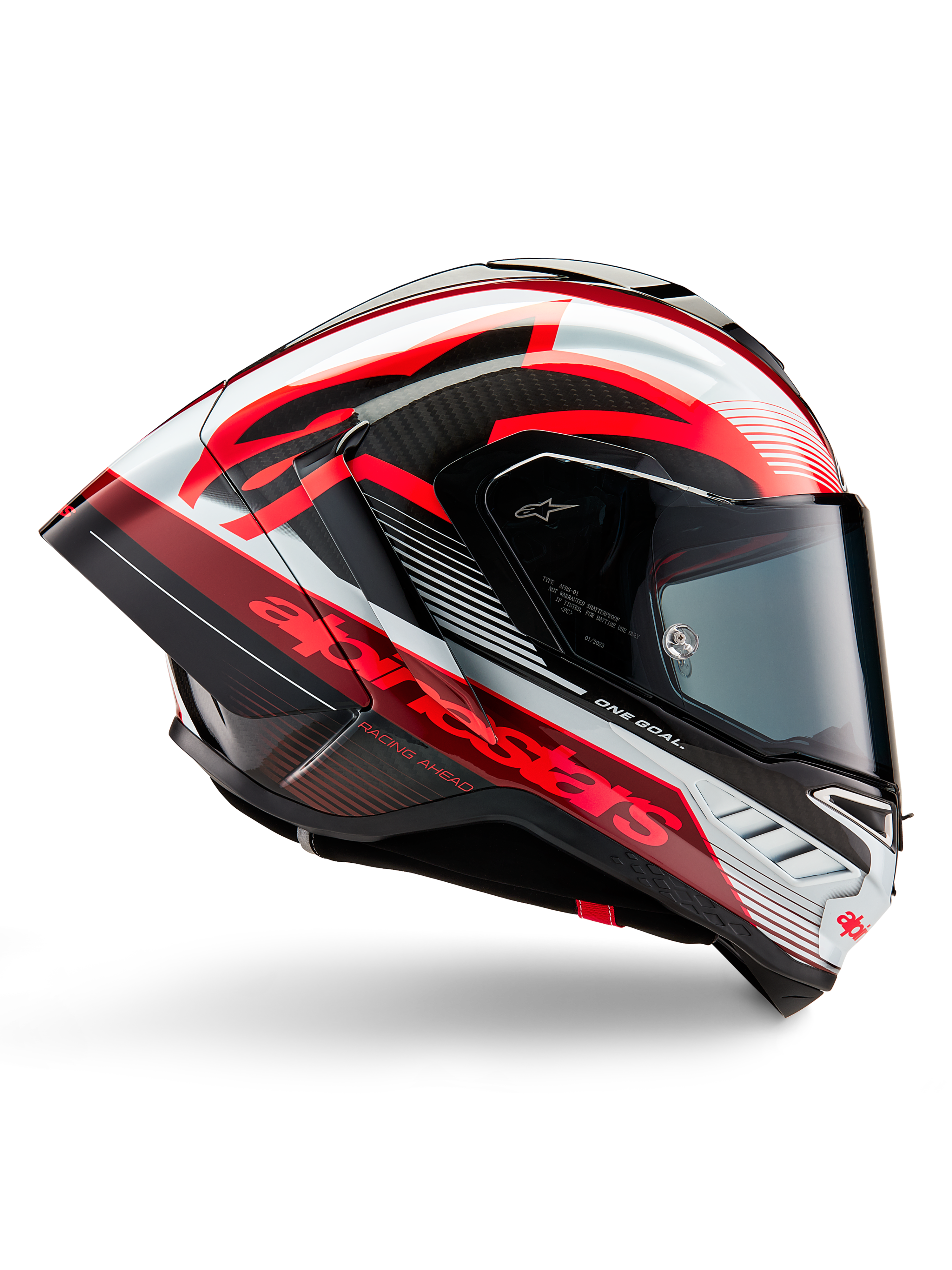 Supertech R10 Team - Black Motorcycle Helmet