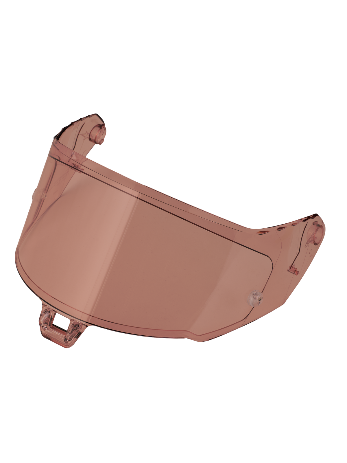Alpinestars Absolute Vision Shield V2, viseira para capacete de corrida, castanho claro, acessório de substituição