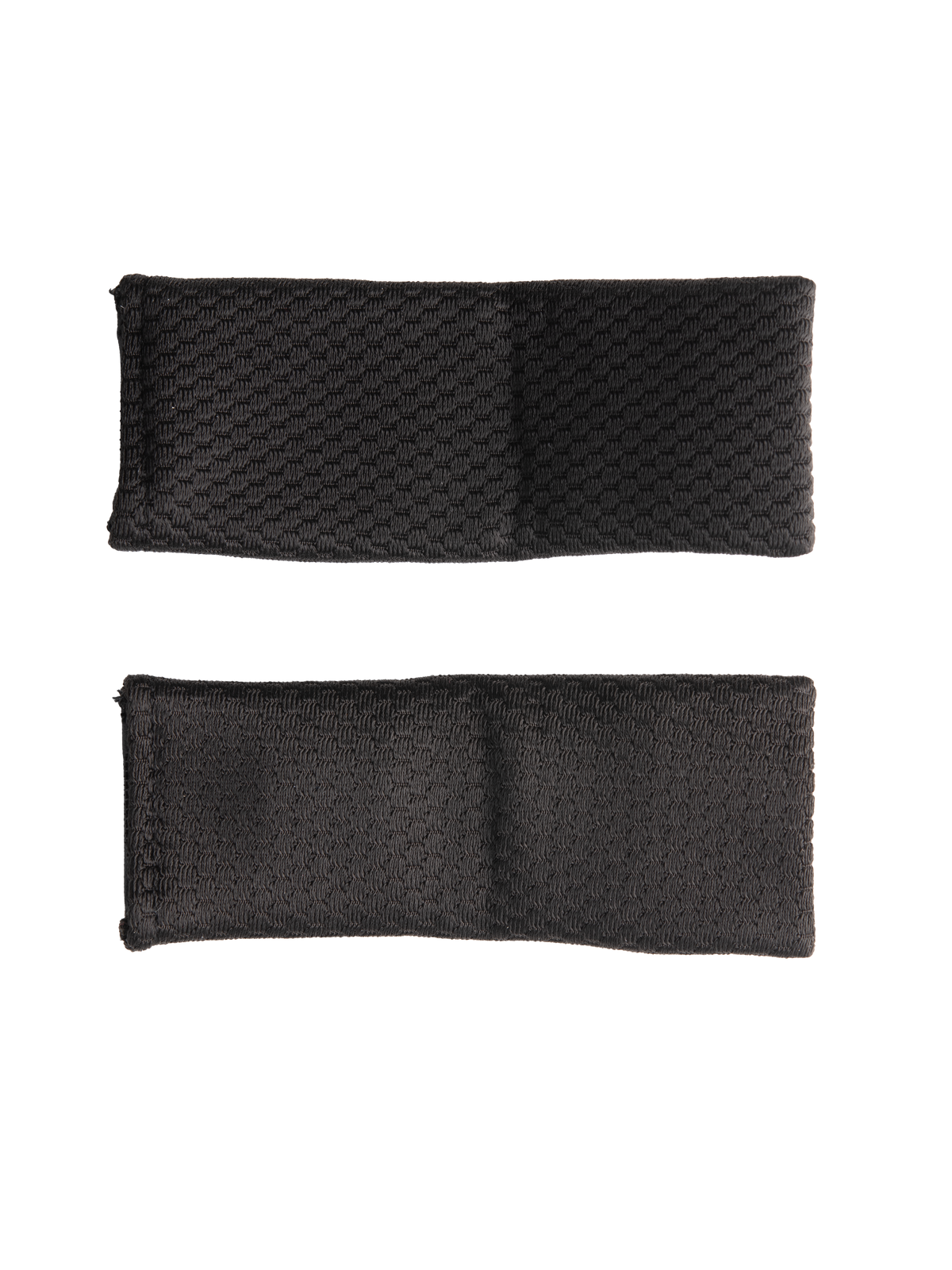 Alpinestars S-M7 Chin Strap Cover Set, preto, coberturas de substituição para correias de queixo de capacetes de motocross, material sintético texturizado, tecido de toque suave para maior conforto, apresentado como um par de almofadas retangulares pretas