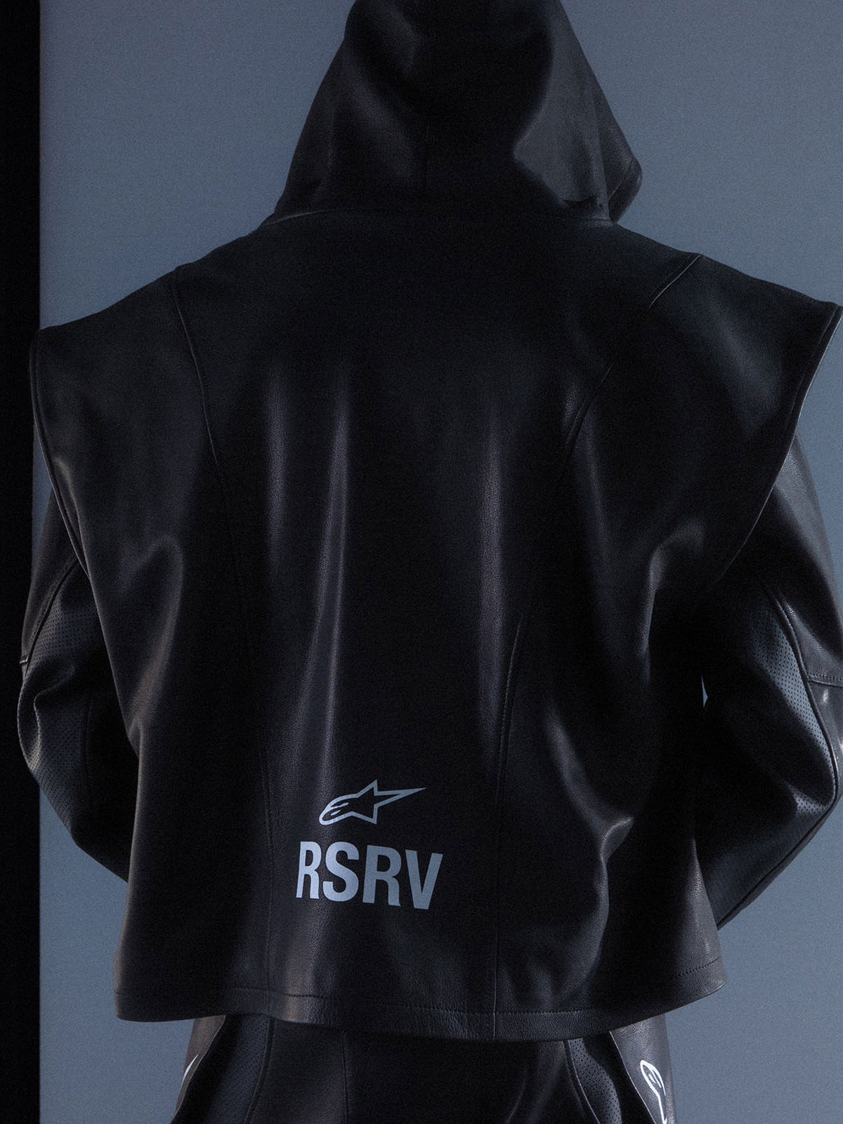Hoodie RSRV Axis De Couro