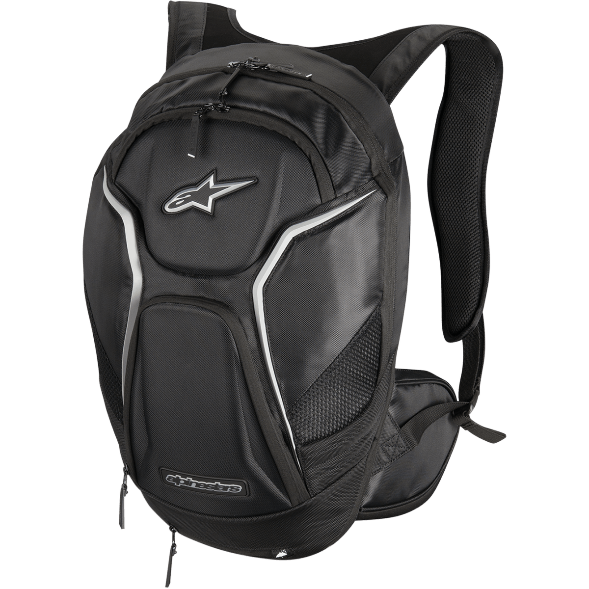 Mochila Tech Aero mochilas moto RACING/SPORT PRETO