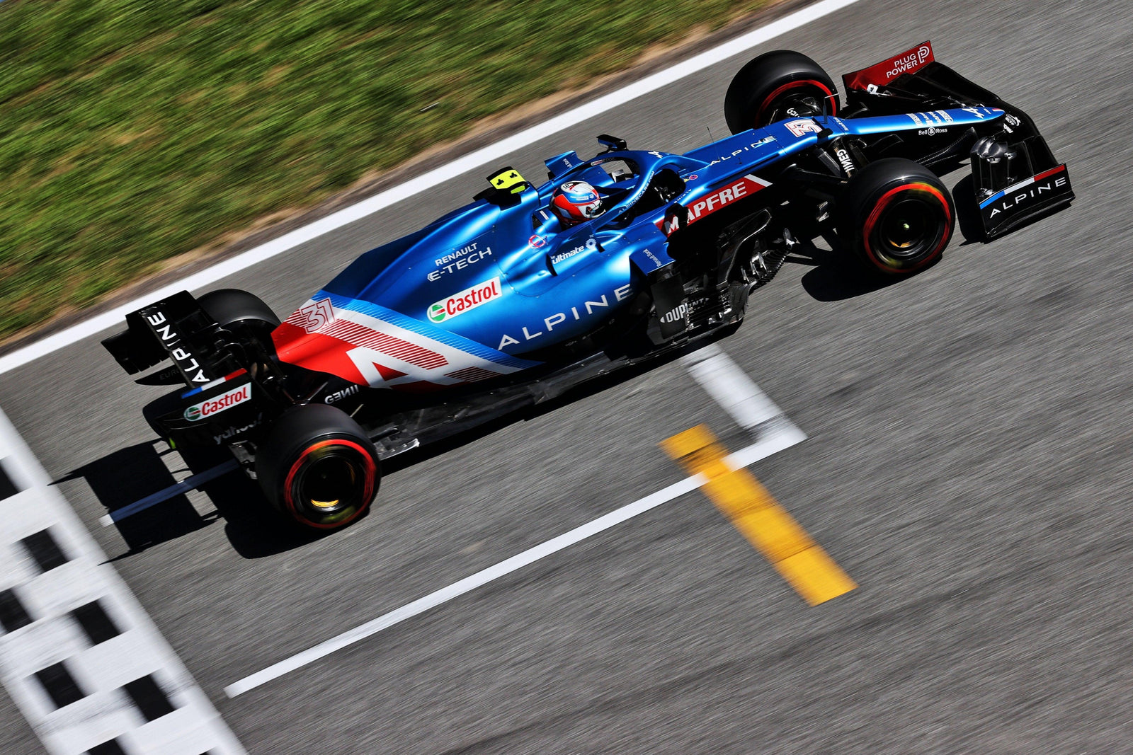 ALPINESTARS DRIVERS IN THE THICK OF THE F1 ACTION AT THE SPANISH GRAND PRIX AT CIRCUIT DE BARCELONA-CATALUNYA