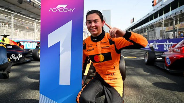 ELLA LLOYD TASTES FORMULA ONE ACADEMY RACE ONE SUCCESS AT JEDDAH CORNICHE CIRCUIT