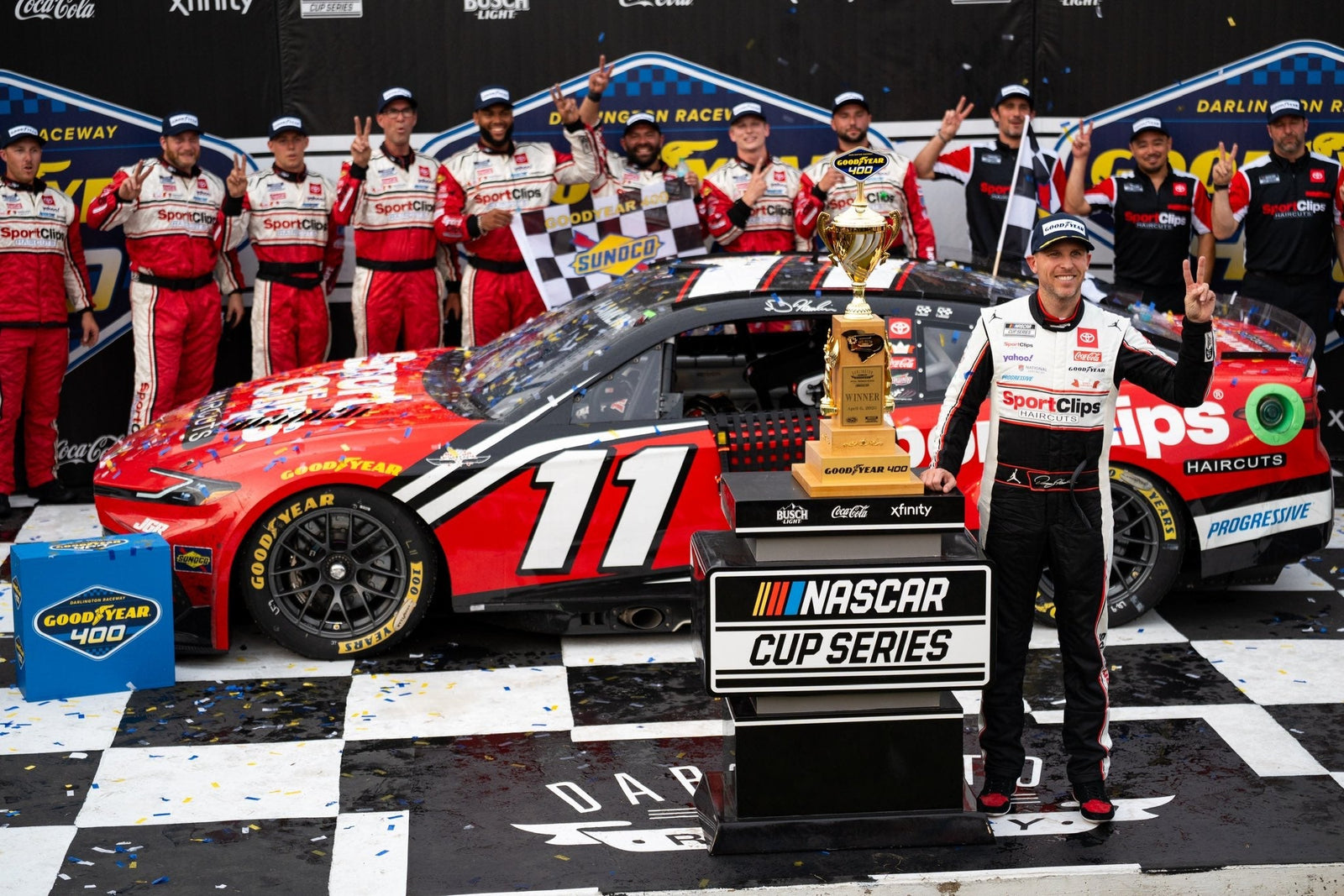 ALPINESTARS TOP THREE LOCK-OUT AS DENNY HAMLIN ENJOYS NASCAR CUP SERIES RACE TRIUMPH AT DARLINGTON RACEWAY, SOUTH CAROLINA