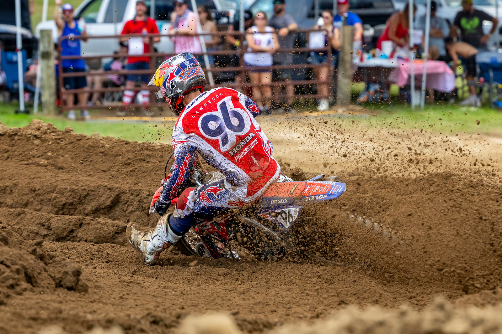 HUNTER LAWRENCE WINS AMA PRO MOTOCROSS 450 REDBUD NATIONAL; JETT LAWRENCE THIRD