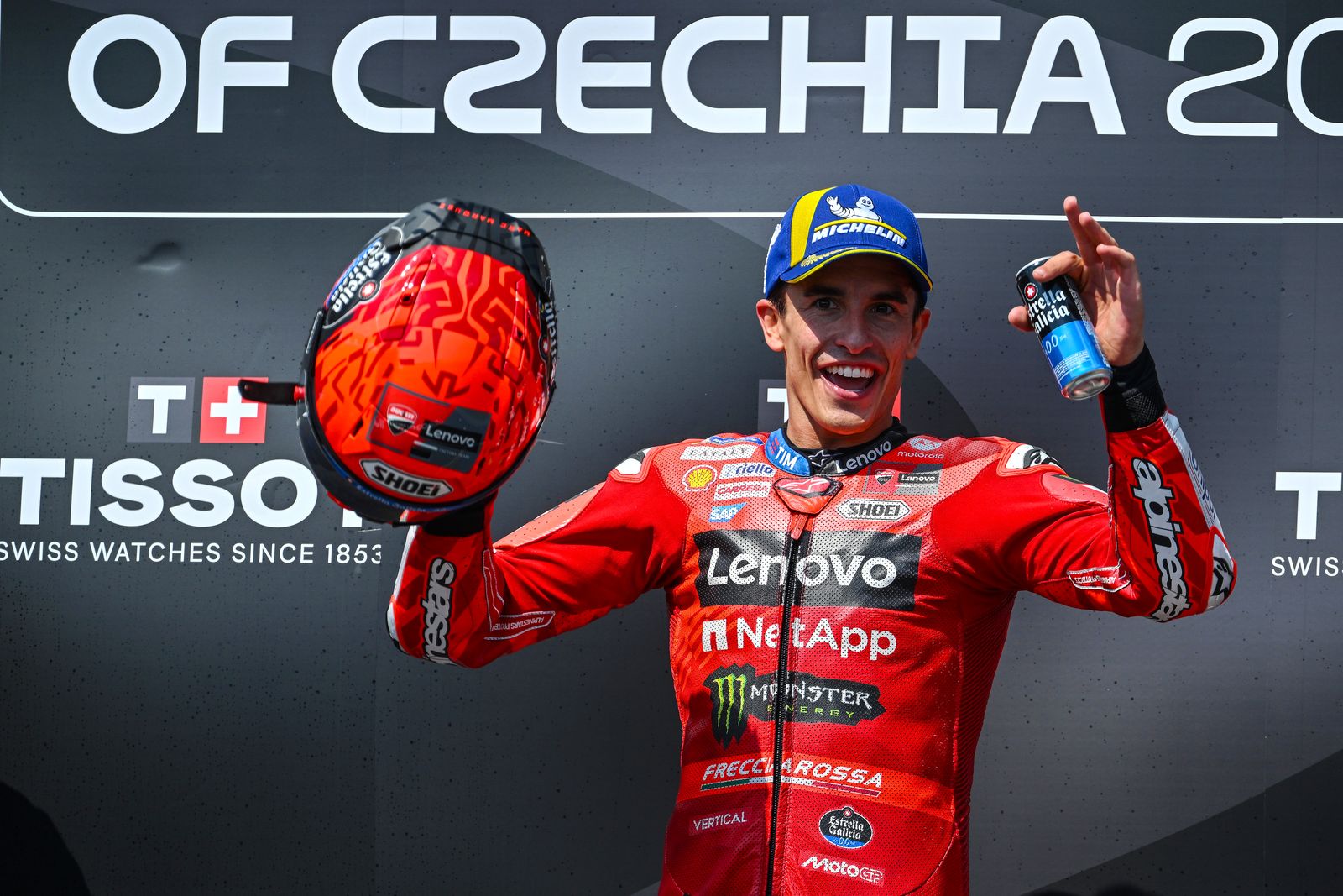 DOMINANT MARC MARQUEZ MAKES IT FIVE FEATURE RACE WINS IN A ROW WITH BRNO VICTORY IN THE CZECH REPUBLIC; PEDRO ACOSTA THIRD