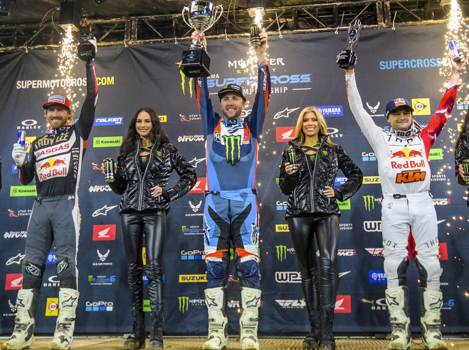 ALPINESTARS 450SX PODIUM LOCK-OUT AS ELI TOMAC POWERS TO GRITTY SAN DIEGO TRIUMPH