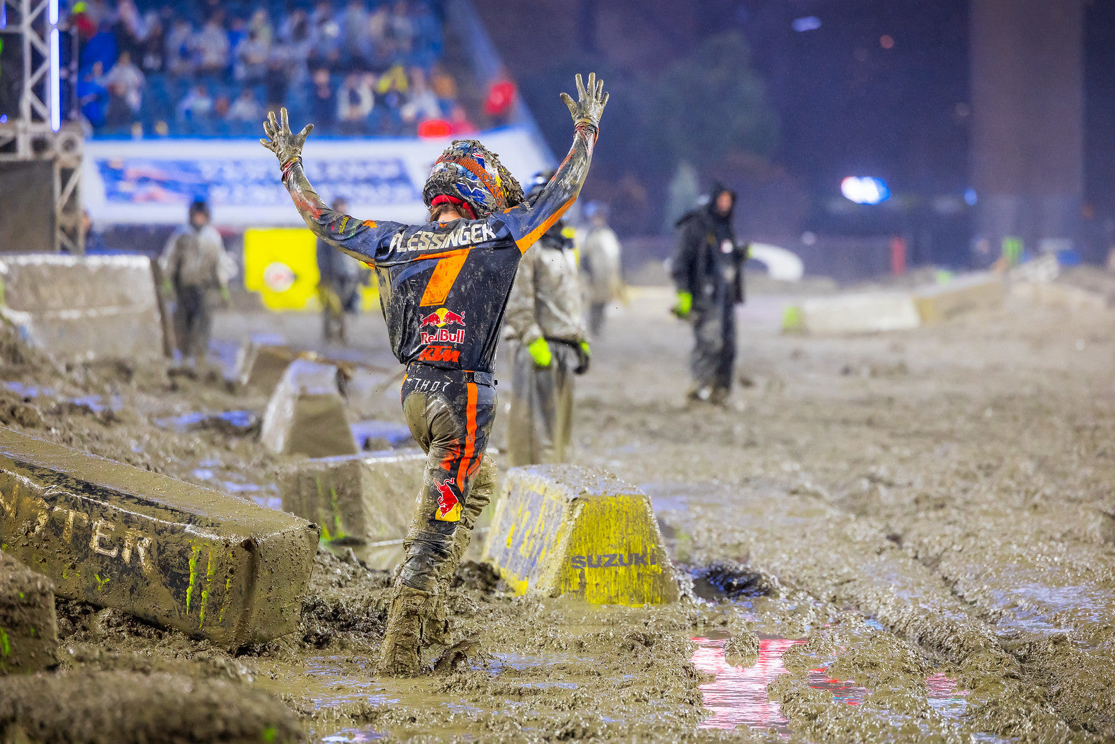 AARON PLESSINGER WINS FOXBOROUGH 450SX IN MASSACHUSETTS; COOPER WEBB THIRD