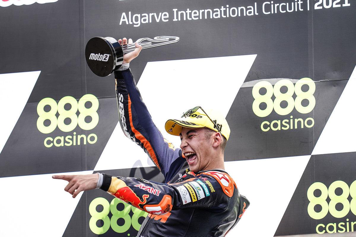 RAUL FERNANDEZ TRIUMPHS IN MOTO2 RACE IN PORTUGAL