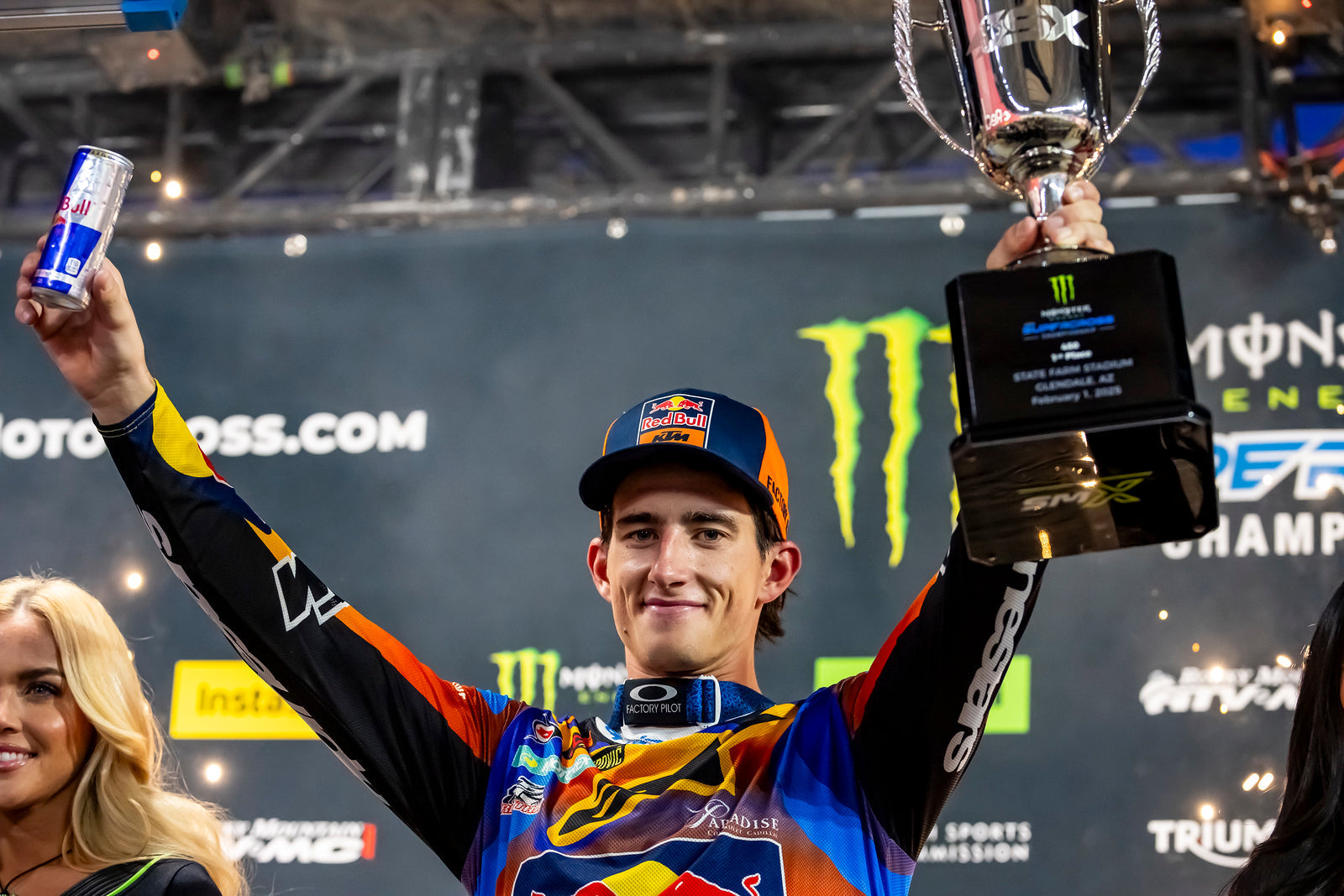 CHASE SEXTON VICTORIOUS AT ROUND 4 OF THE AMA SUPERCROSS IN GLENDALE, ARIZONA
