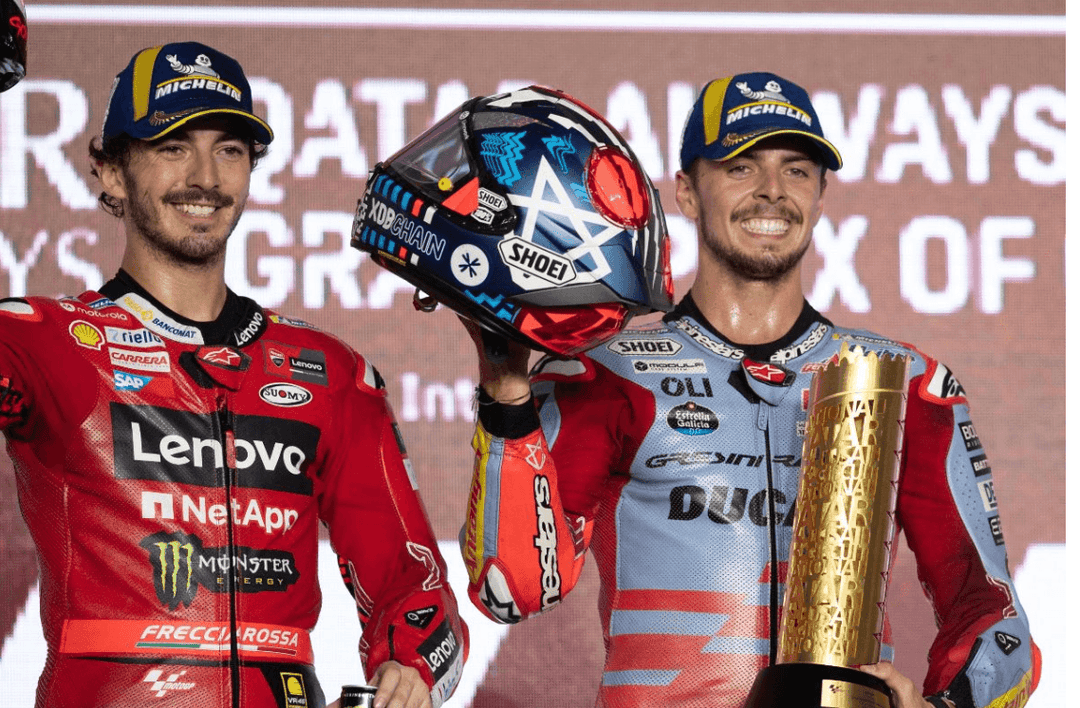 ALPINESTARS DOMINATES THE TOP TEN AS FABIO DI GIANNANTONIO STORMS TO MOTOGP VICTORY IN LUSAIL, QATAR