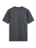 Alpinestars Always 2.0 CSF Tee, t-shirt de manga curta, cinzento carvão, vista traseira lisa, streetwear casual inspirado no desporto motorizado