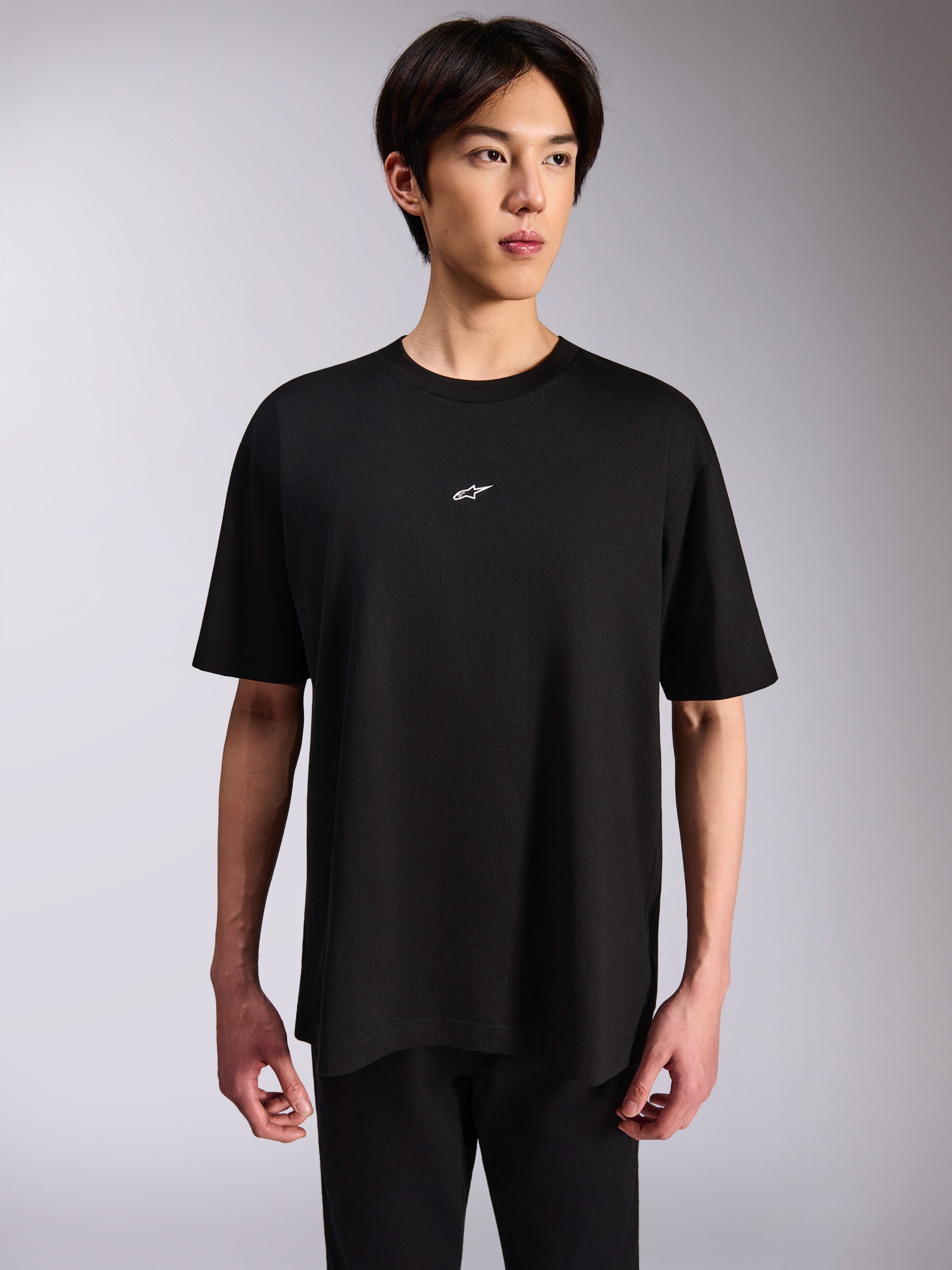 Focused Oversized CSF - Black Sportswear Tee | Alpinestars®