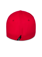 Alpinestars Pivot Hat, Red, Rear View, Flex Back Fit, Structured Crown, Small Astars Logo Label, Casual Sportswear