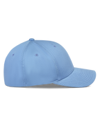 Alpinestars Pivot Hat, Blue, side profile view of a structured baseball cap with a curved bill, cotton twill construction, casual sportswear accessory