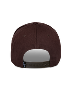 Alpinestars Matrix Snapback Hat, Back view, Brown, Adjustable snapback closure, Structured crown, Twill main fabric, Small Astars logo tag on the back