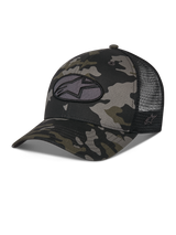 Oblique Camo Boné trucker