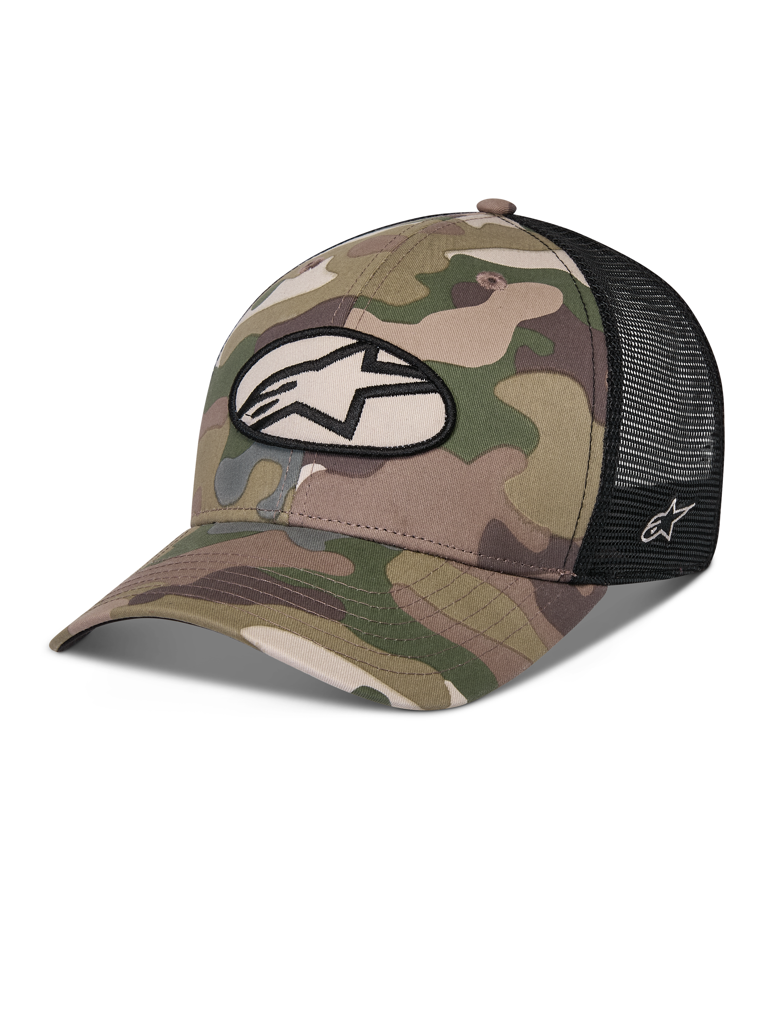 Oblique Camo Boné trucker