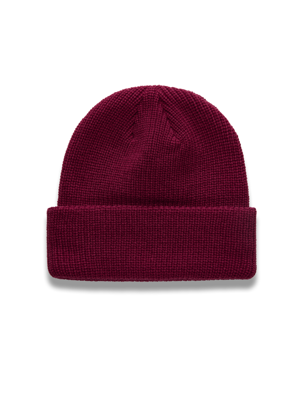 Alpinestars Unload Rib Cuff Gorro, gorro de sportswear vermelho berry, punho canelado e malha jersey de ajuste raso.