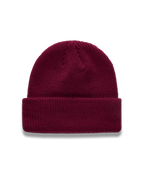 Alpinestars Unload Rib Cuff Gorro, gorro de sportswear vermelho berry, punho canelado e malha jersey de ajuste raso.