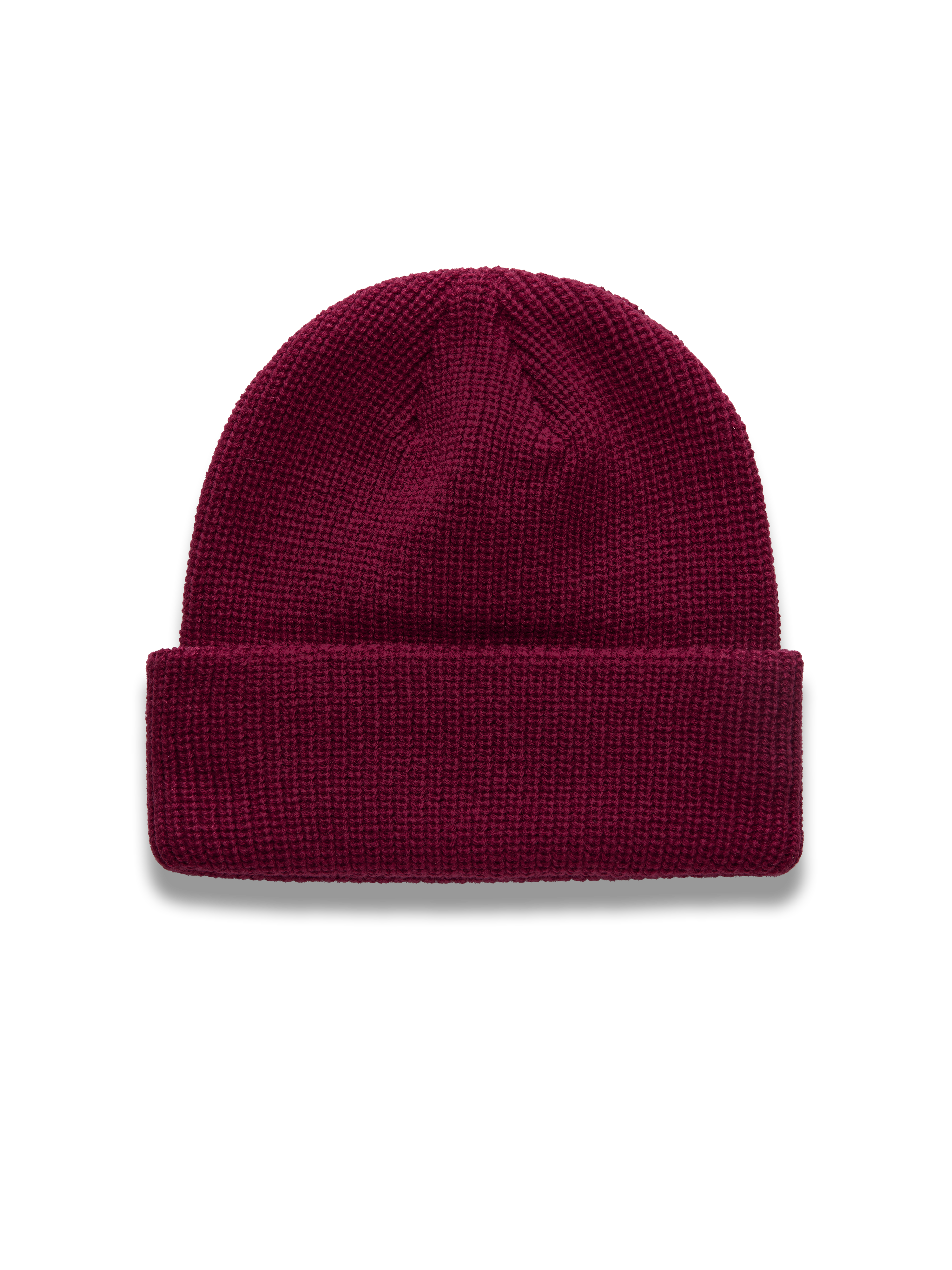 Alpinestars Unload Rib Cuff Gorro, gorro de sportswear vermelho berry, punho canelado e malha jersey de ajuste raso.