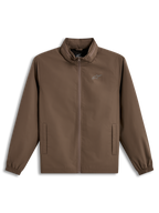 Alpinestars Overhaul Racer Casaco, casaco de sportswear leve, castanho walnut, logótipo no peito e capuz oculto.
