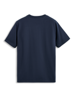 Alpinestars Fasting CSF Tee, t-shirt de manga curta, azul-marinho, vista traseira, vestuário desportivo casual de desportos motorizados