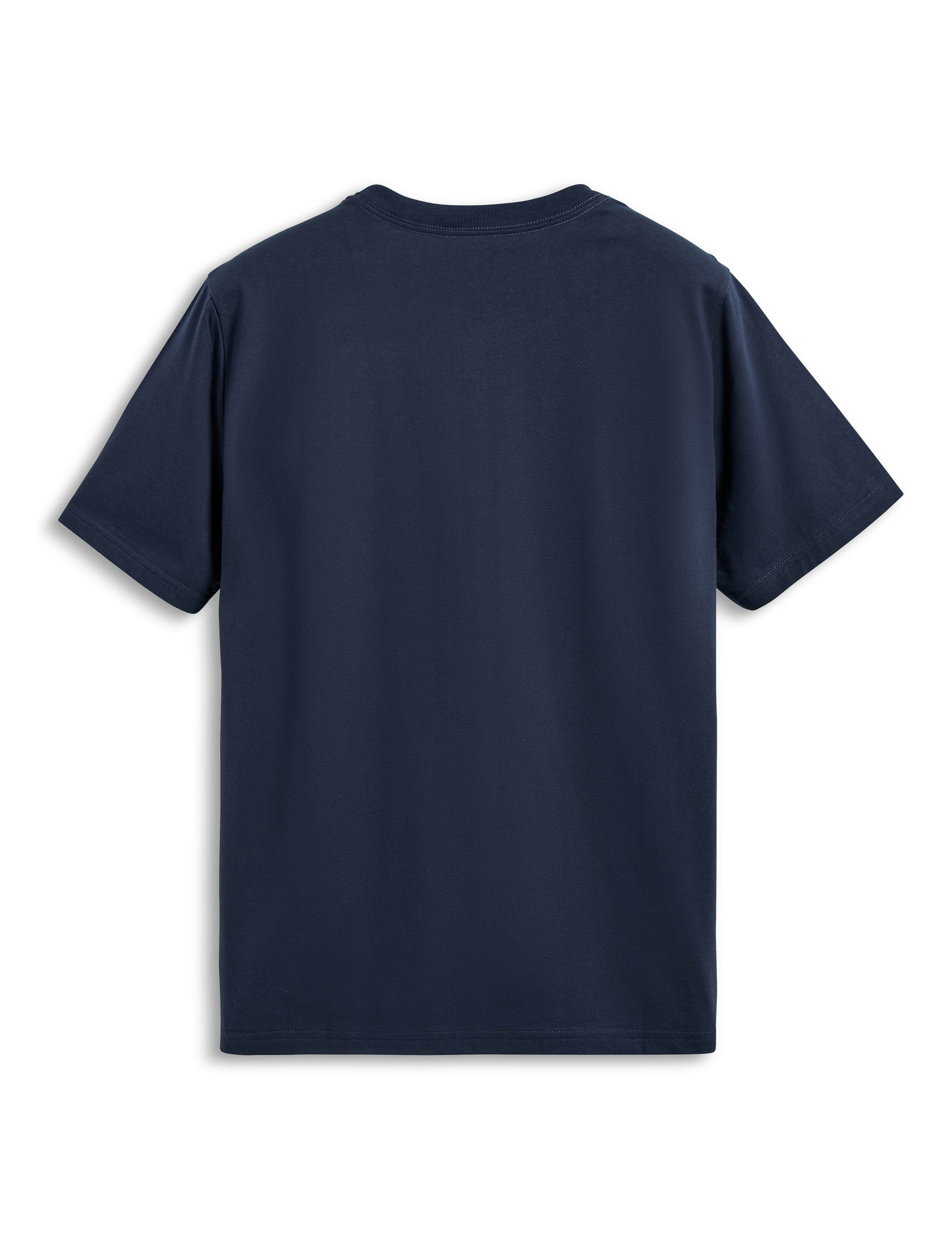 Alpinestars Fasting CSF Tee, t-shirt de manga curta, azul-marinho, vista traseira, vestuário desportivo casual de desportos motorizados