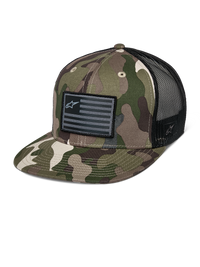 Boné Trucker Flag Flat