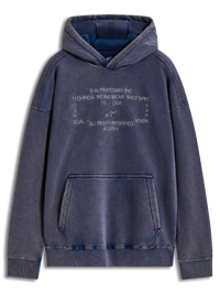 Camisola Com Capuz Infinite Washed Oversized