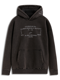 Camisola Com Capuz Infinite Washed Oversized