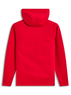 Alpinestars Race Wordmark Hoodie, vista traseira, vermelho, camisola casual em fleece para desportos motorizados.